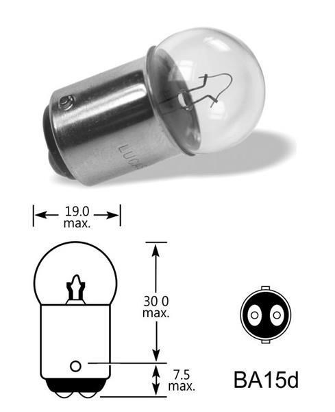 Lampadina Narva R5W 24V 5W BA15d