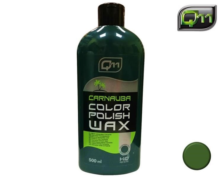 Cera di carnauba Q11, colore verde 50