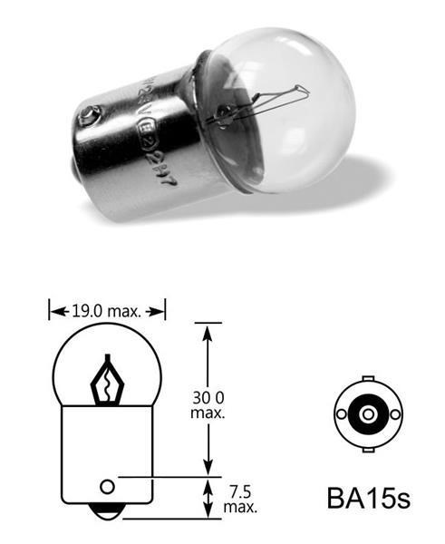 24V 5W Ba15s R5W CAR-COM