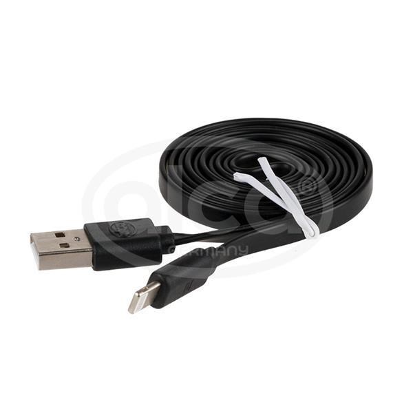 Cavo USB Lightning 2.0 Alca per Apple, colore nero