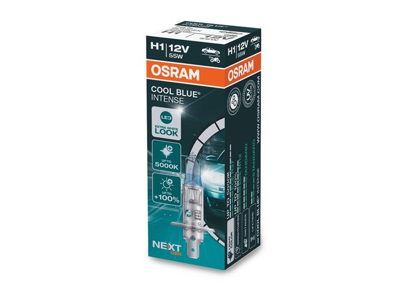 Osram 12V 55W P14,5s H1 blu freddo intenso