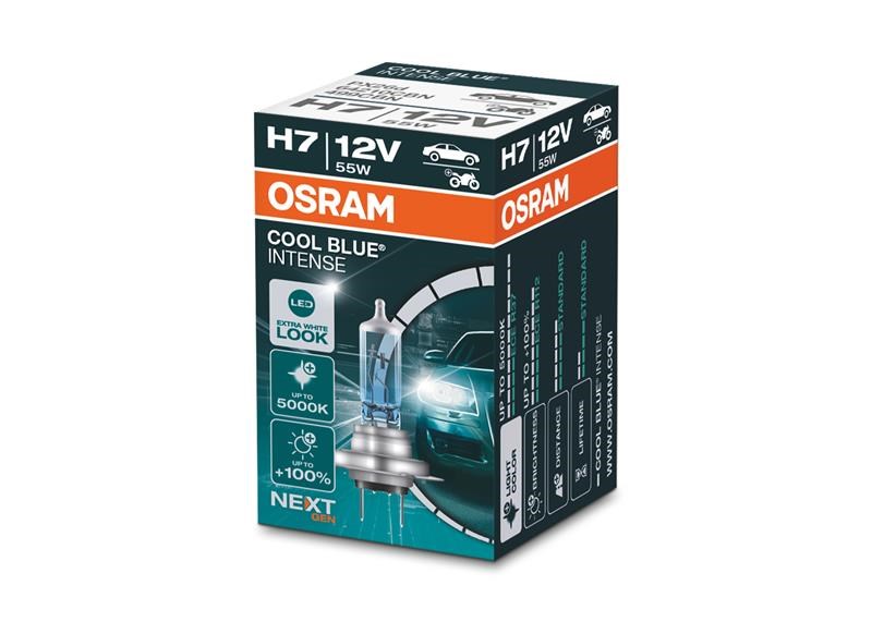 Osram 12V 55W PX26d H7 blu freddo intenso