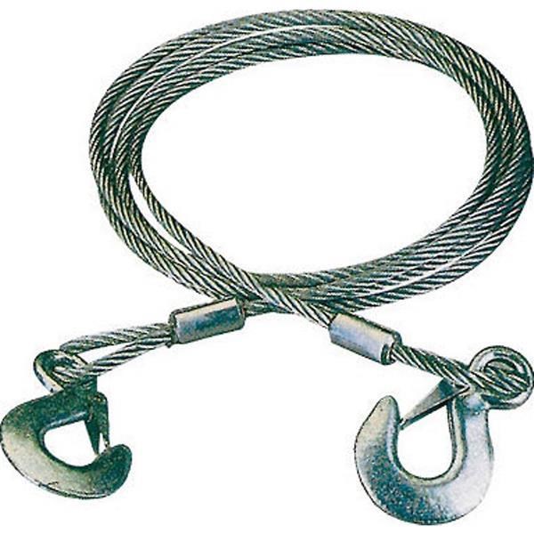 Cavo di traino in acciaio, 4 m, portata 1,8 tonnel