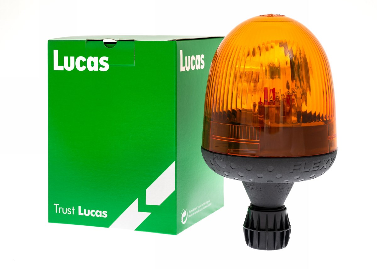 Faro rotante Lucas 12/24V flessibile