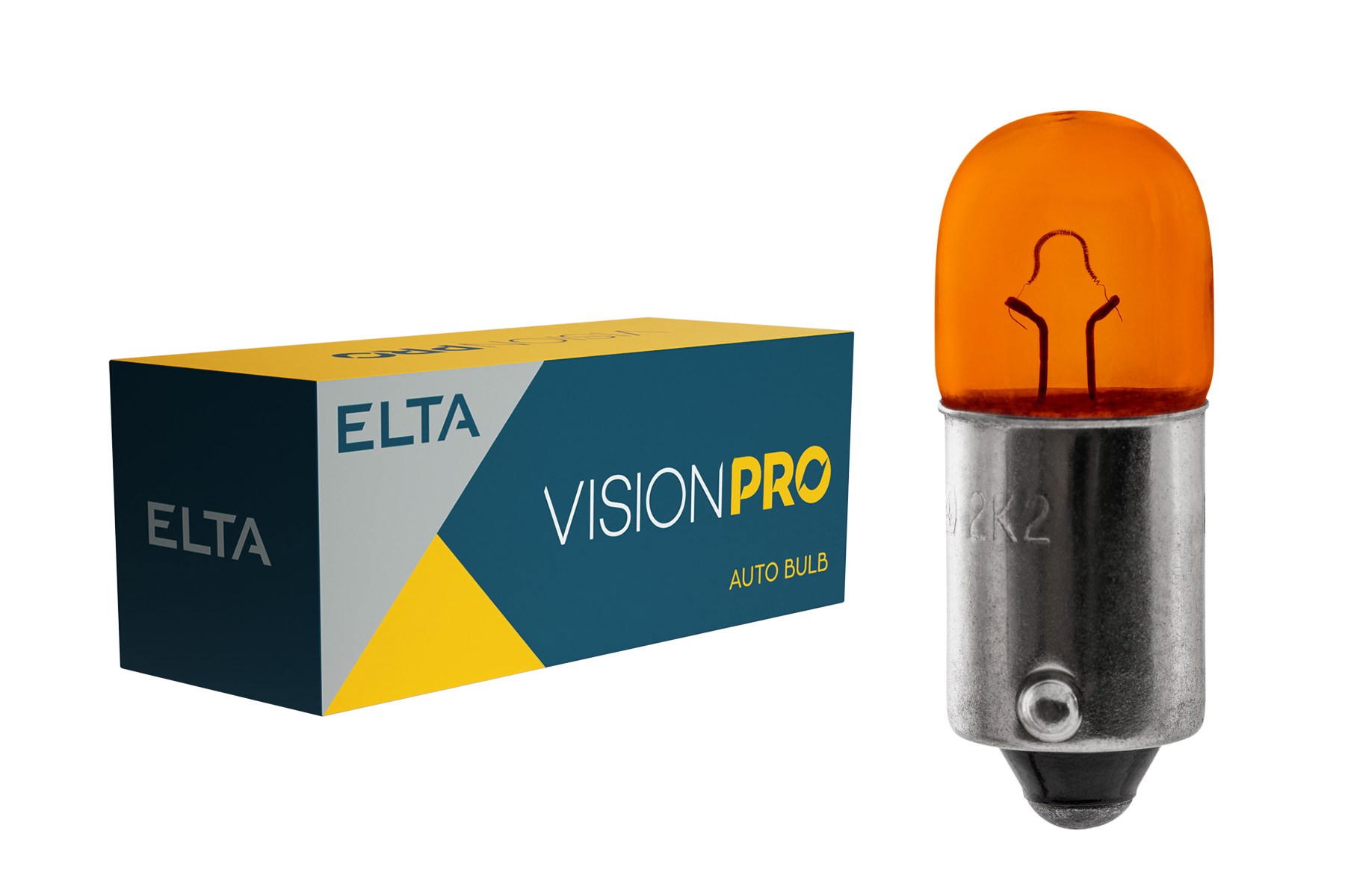 Lampadina Elta VisionPro 12V 4W Ba9s gialla