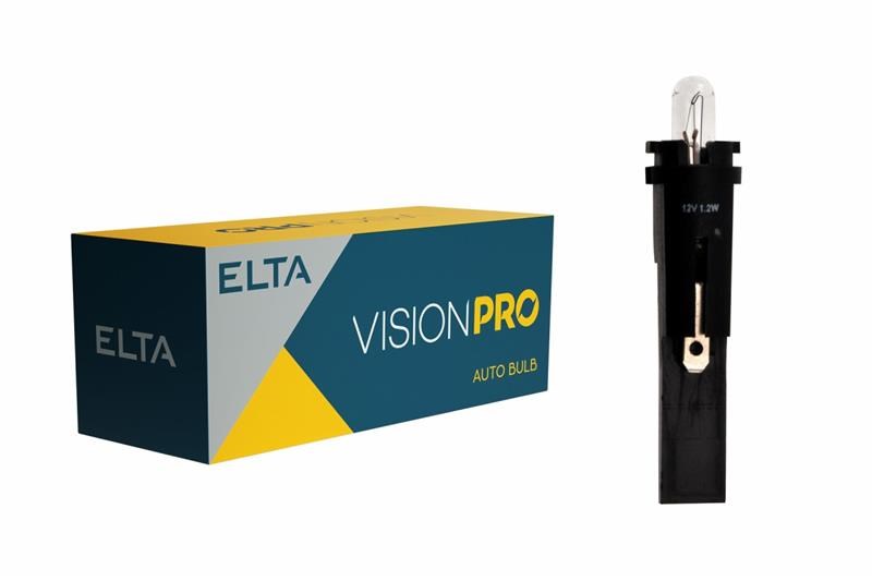 Lampadina Elta VisionPro 12V 1.2W MFSL nera