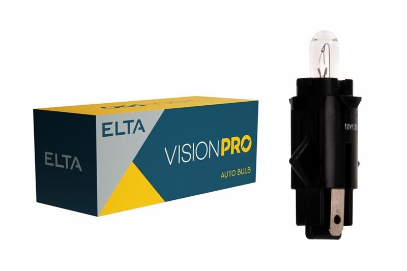 Lampadina Elta VisionPro 12V 1.2W MFJF nera f