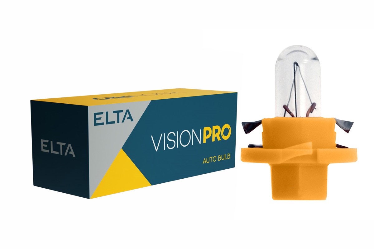 Lampadina Elta VisionPro 12V 1.1W Bx8.4d nara