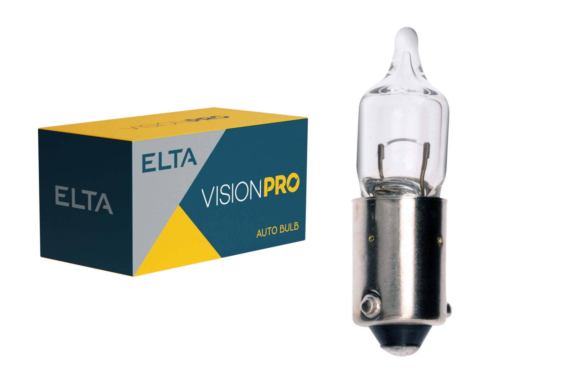 Lampadina Elta VisionPro 12V 6W Bax9s H6W