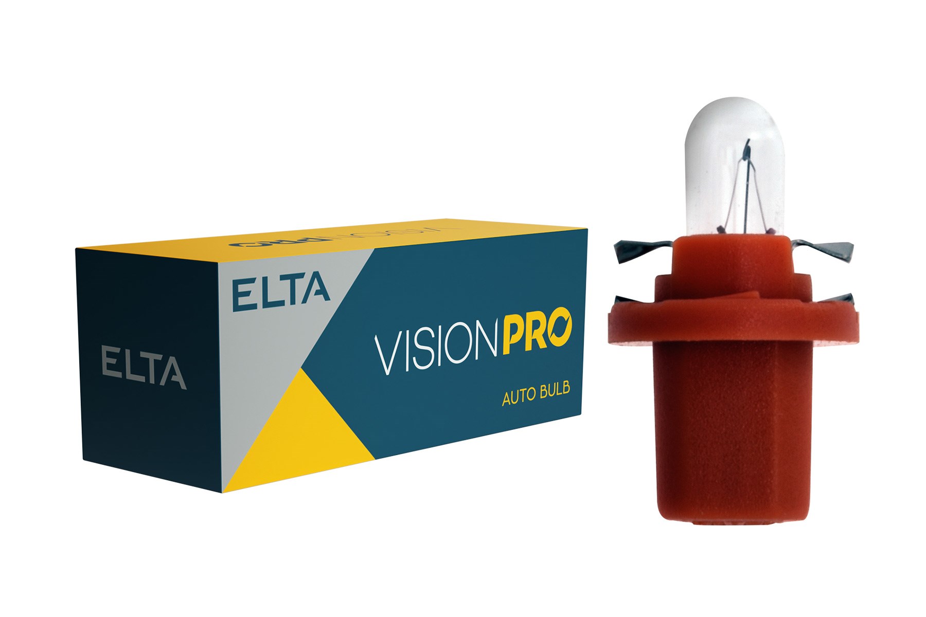 Lampadina Elta VisionPro 12V 1.5W B8.5D a globo