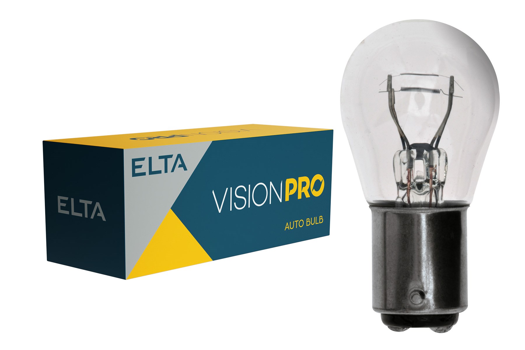 Lampadina Elta VisionPro 12V 21/4W Baz15d P21/4