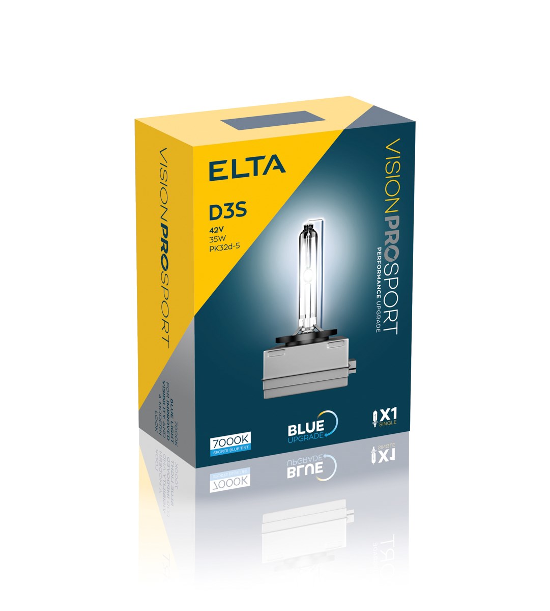 Lampada allo xeno Elta VisionPro 42V 35W PK32 d-