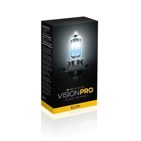Lampadina Elta VisionPro 12V 60/55W P43t H4 +