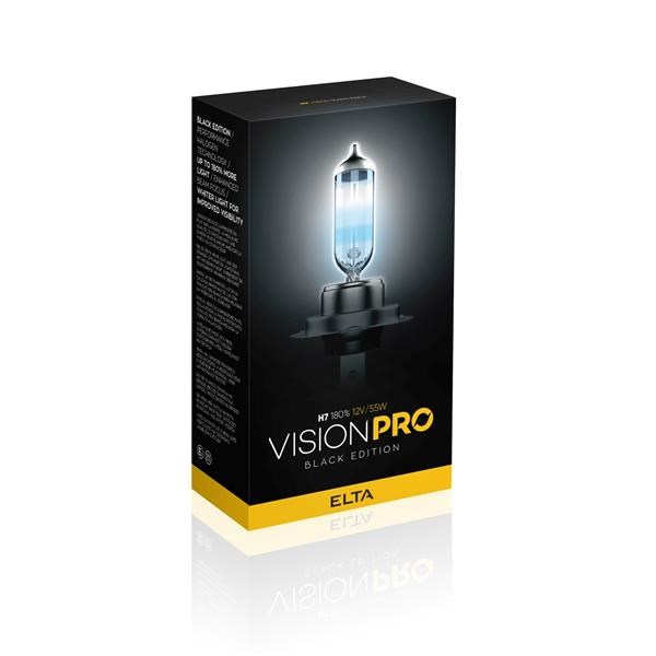 Lampadina Elta VisionPro 12V 55W PX26d H7 +18
