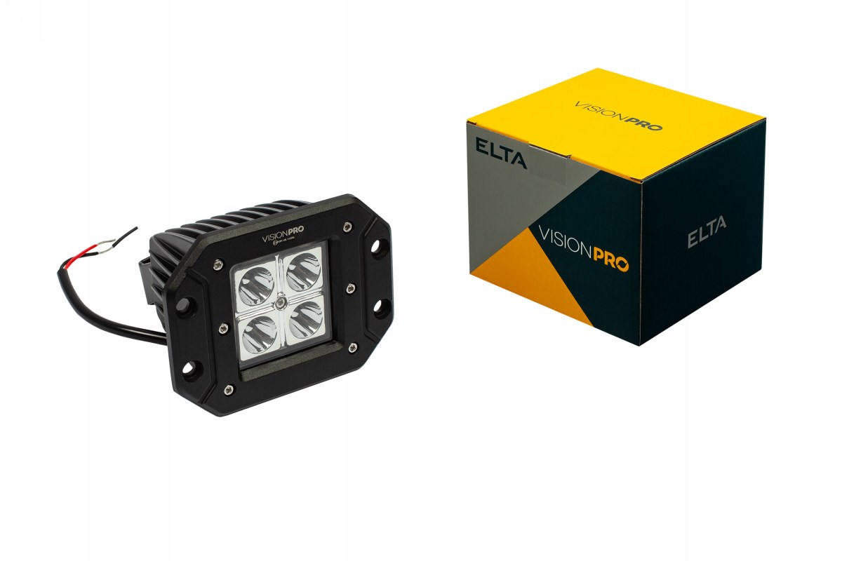 Faro da lavoro Elta VisionPro con 4 LED da 3W/12W