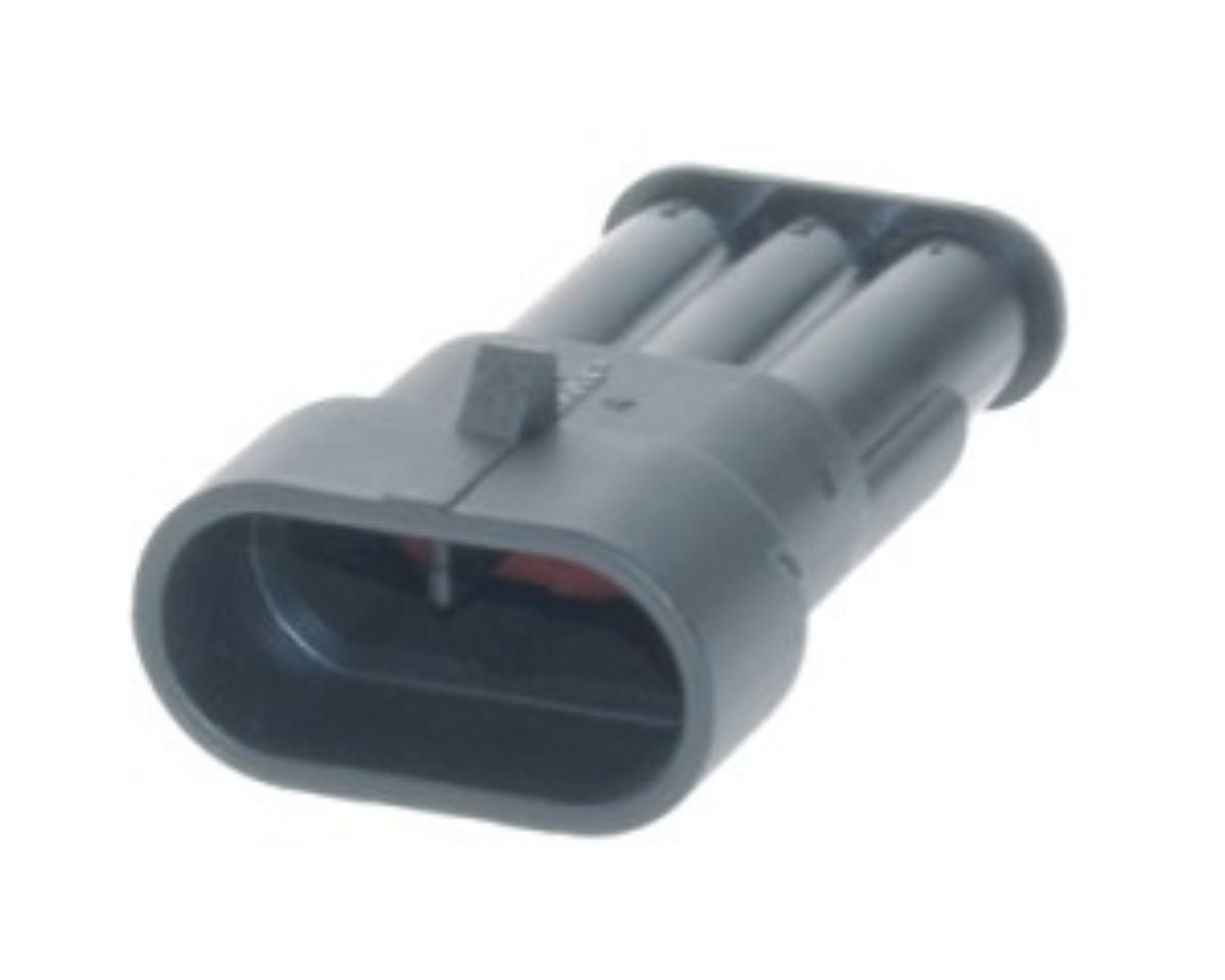 Connettore per cavo impermeabile a 3 conduttori, f