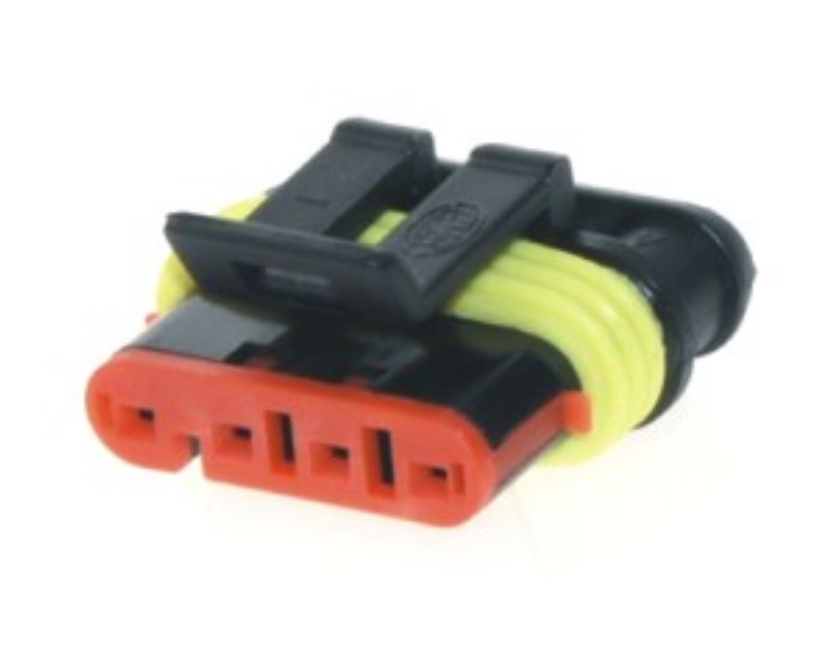 Connettore per cavo impermeabile a 4 conduttori, m