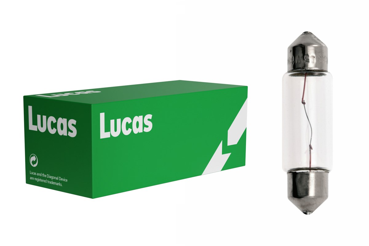 Lampadina Lucas 12V 5W SV8.5-8 C5W 11 x 35 mm