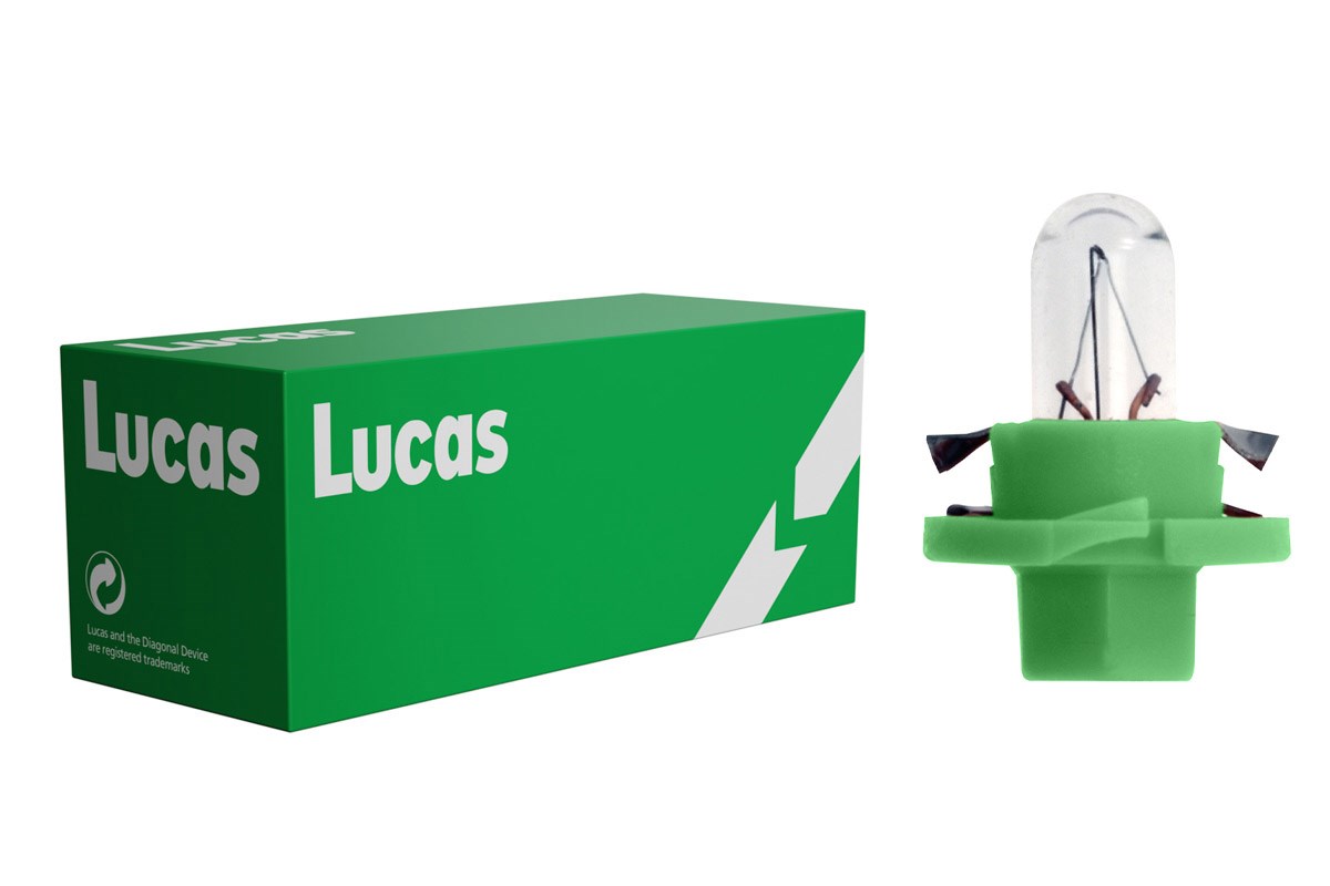 Lampadina Lucas 12V 2W BX8,4d