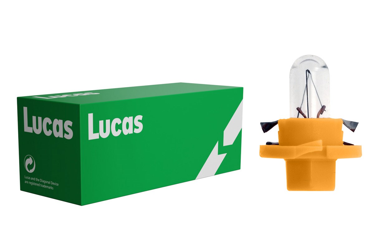 Lampadina Lucas 12V 1.1W BX8.4d