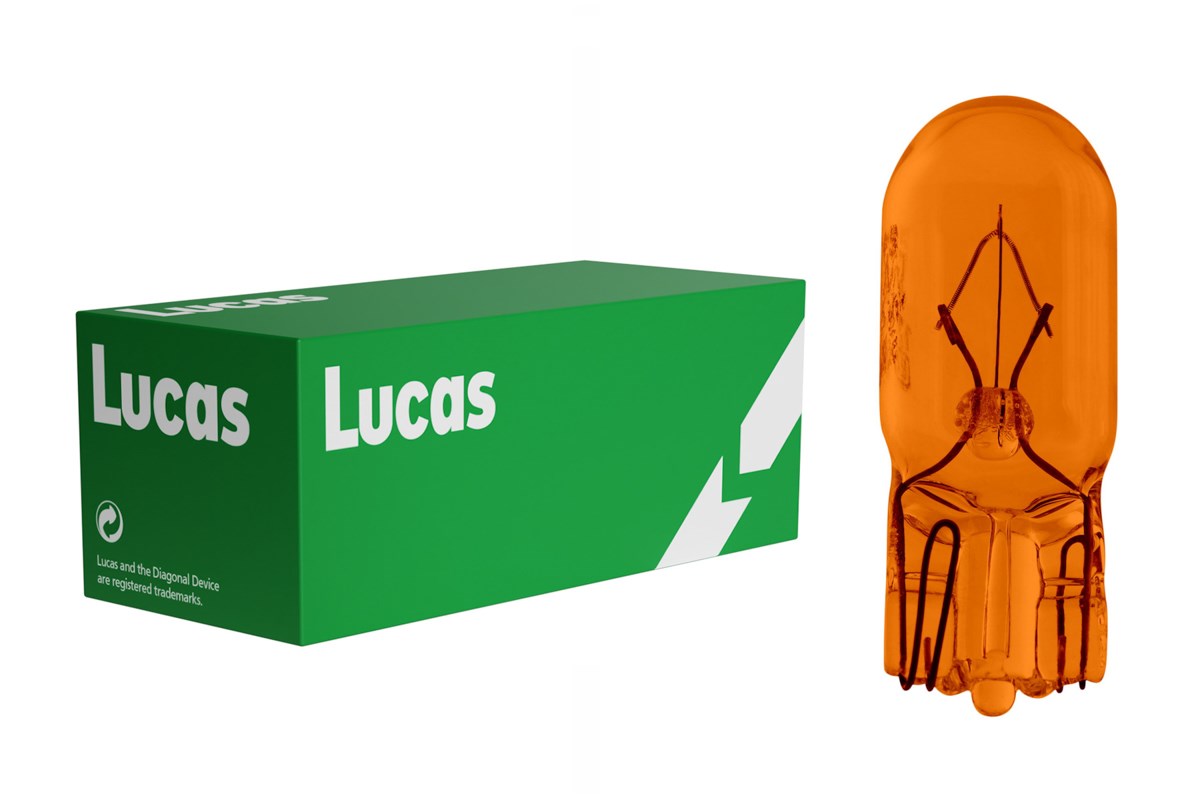 Lampadina Lucas 12V 5W W2,1x9,5d WY5W gialla