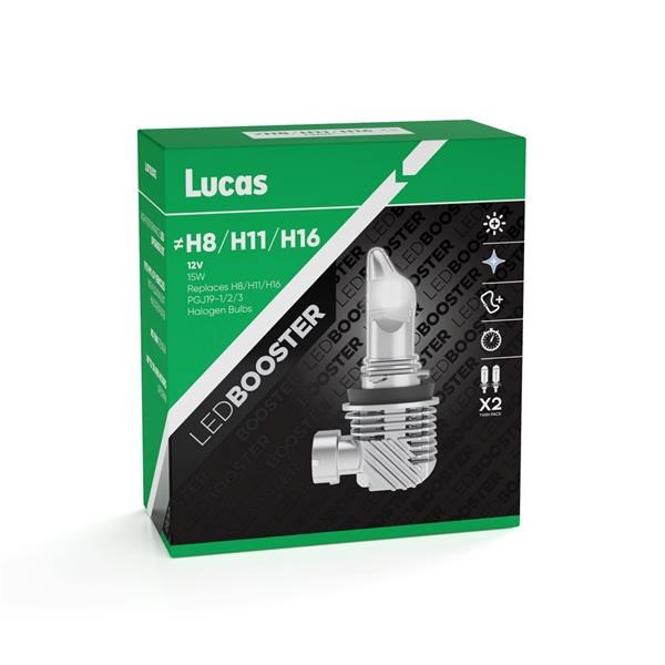 Lampadina Lucas LedBooster 12/24V 15W PGJ19-1/2