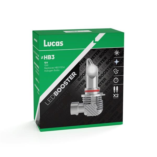 Lampadina Lucas LedBooster 12/24V 15W P20d HB3