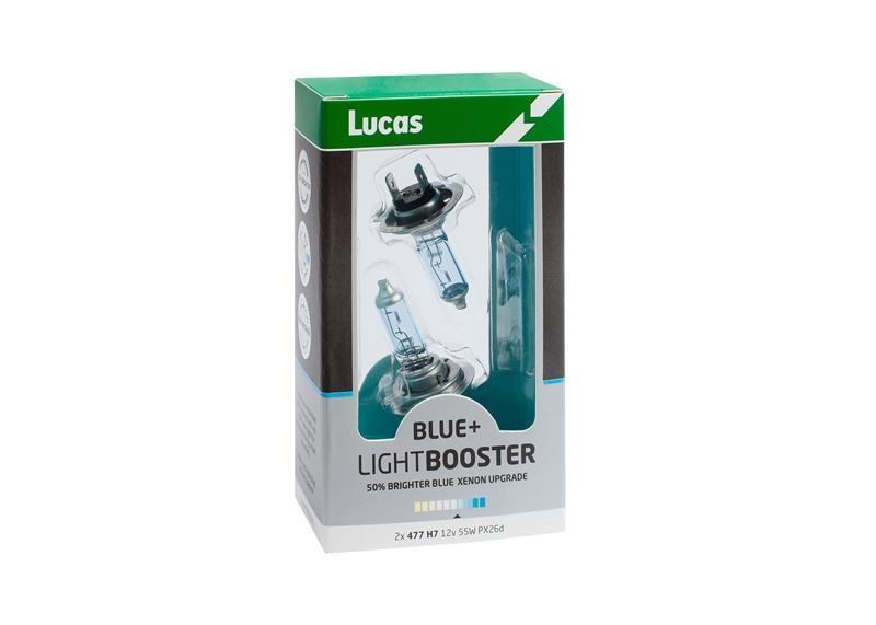 Lampadina Lucas 12V 55W PX26d H7 +50% di aumento f