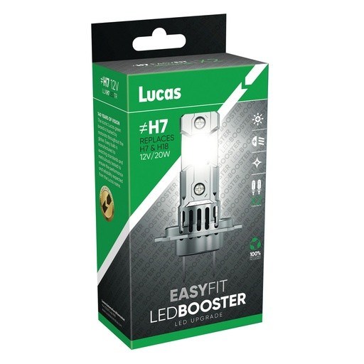 Lampadina Lucas Easyfit LedBooster 12V 20W 2200